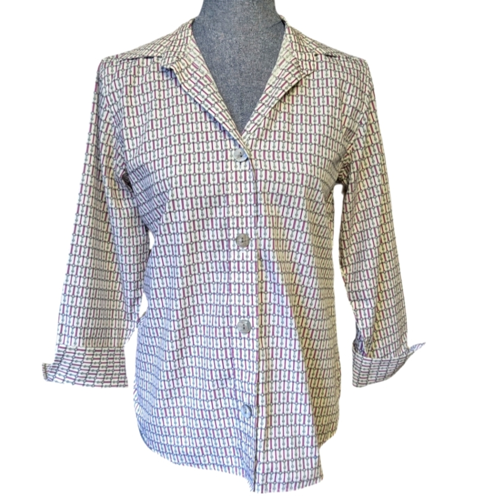 Foxcroft No Iron Button-Up
